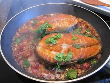 Make Special Salmon Sauce step 14