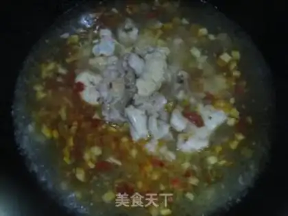 Make Stewed tofu with fish offal step 19