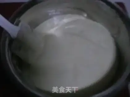 Make yogurt cake step 5