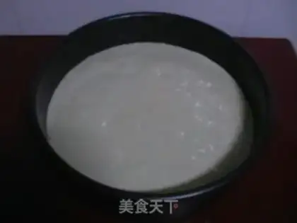 Make yogurt cake step 6