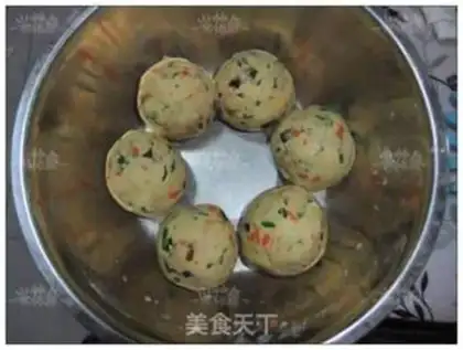 Make vegetable dumplings step 3