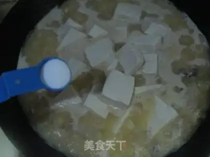 Make Stewed tofu with fish offal step 22