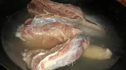Make marinated beef step 3