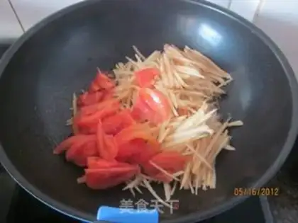 Make New three silk in tomato sauce step 4