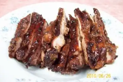 Make Spring swimming in water roast duck legs step 15