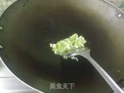 Make Fried rice with cabbage, shrimp and egg step 6