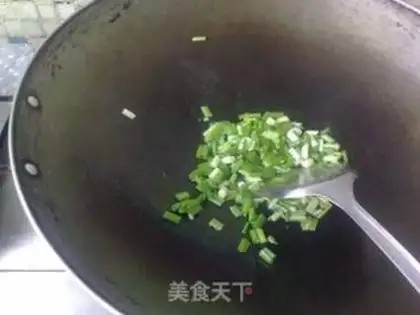 Make Fried rice with cabbage, shrimp and egg step 7