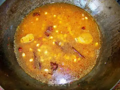 Make Stewed pork tail with soybeans step 7
