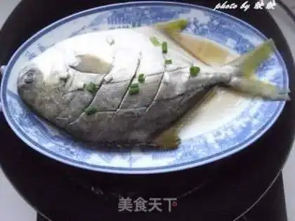 Make Steamed pomfret step 2