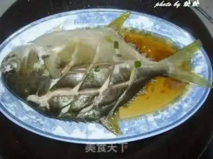 Make Steamed pomfret step 3