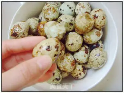 Make Spiced quail eggs step 3