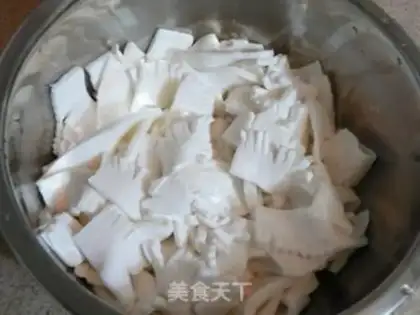 Make stir-fried vegetable kidney flower step 0