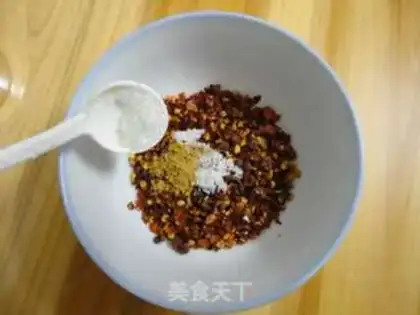 Make Spiced salad step 1