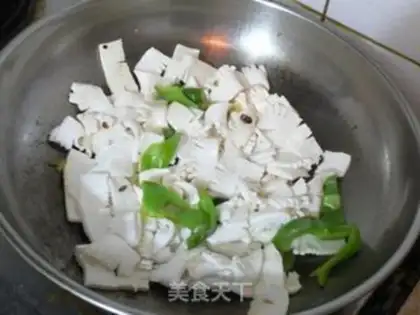 Make stir-fried vegetable kidney flower step 7