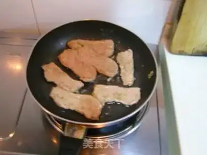 Make Pan-fried cumin tenin step 2