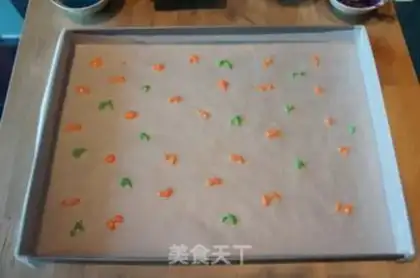 Make Colorful leopard print cake roll step 25