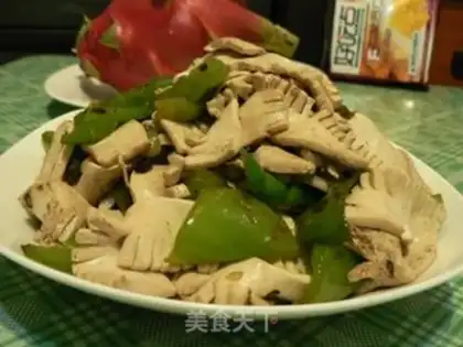 Make stir-fried vegetable kidney flower step 10