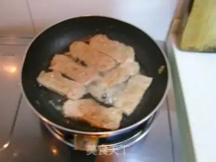 Make Pan-fried cumin tenin step 4