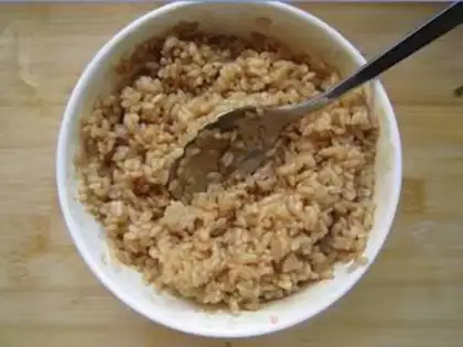 Make soy sauce fried rice step 2