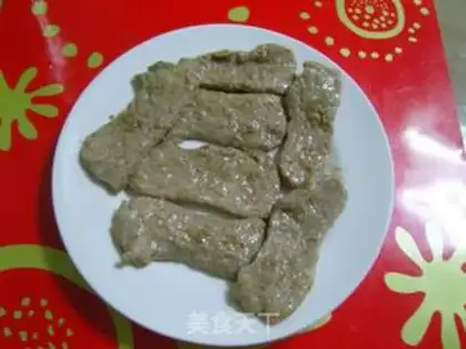 Make Pan-fried cumin tenin step 5