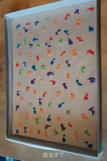 Make Colorful leopard print cake roll step 28