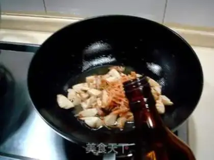 Make Grilled seafood and roasted bamboo shoots step 5