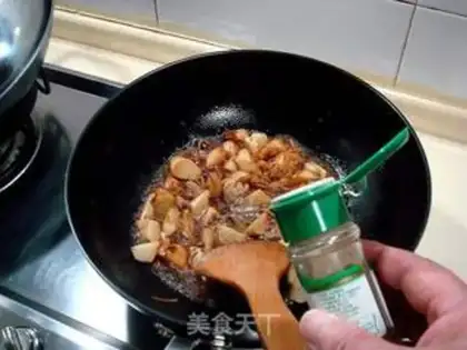 Make Grilled seafood and roasted bamboo shoots step 8