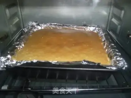 Make Coconut silk mulberry jam cake step 7