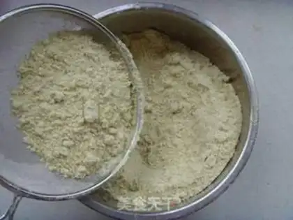 Make mung bean cake step 5
