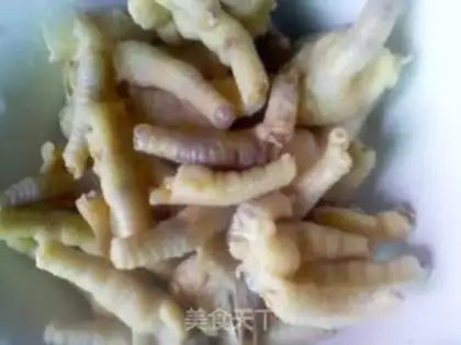 Make pickled chicken feet step 5