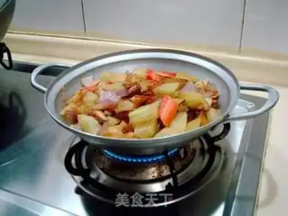 Make Grilled seafood and roasted bamboo shoots step 11