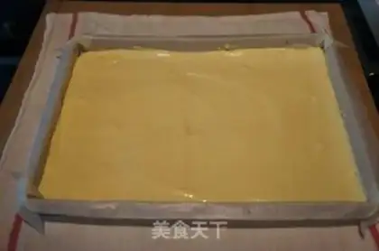 Make Colorful leopard print cake roll step 38