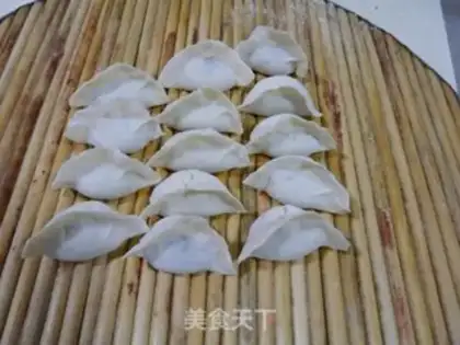 Make Sheep-purse dumplings step 7
