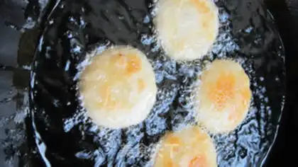 Make Flowing sugar and small oil fragrance step 7