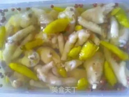Make pickled chicken feet step 11