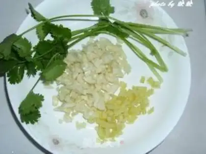 Make Garlic vinegar beer chicken step 3