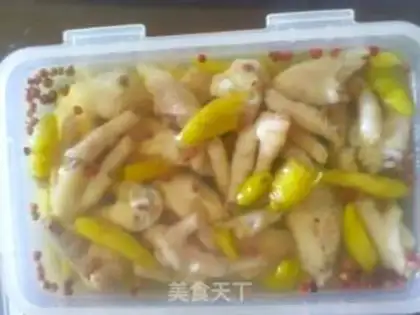 Make pickled chicken feet step 12