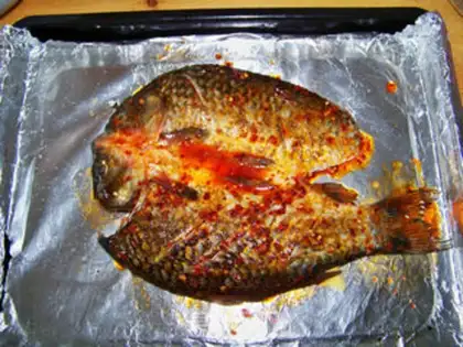 Make Grilled fish with cumin step 4