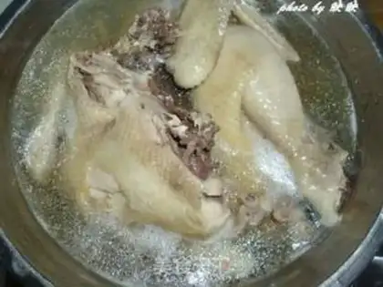 Make Garlic vinegar beer chicken step 6