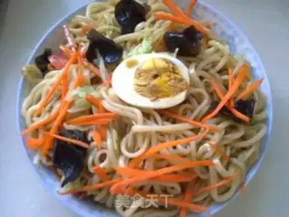 Make Hand-rolled cold noodles step 7