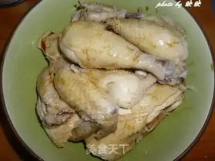 Make Garlic vinegar beer chicken step 7
