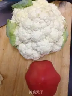 Make Tomato cauliflower step 0