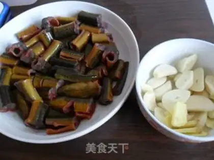 Make Braised eel section step 0