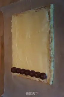 Make Colorful leopard print cake roll step 51