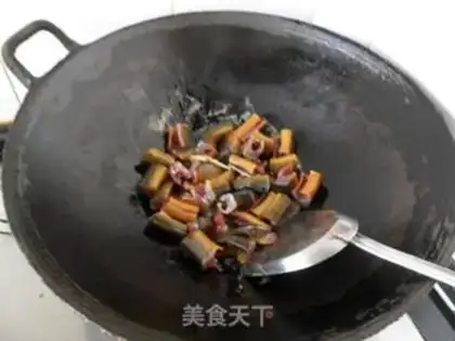 Make Braised eel section step 2
