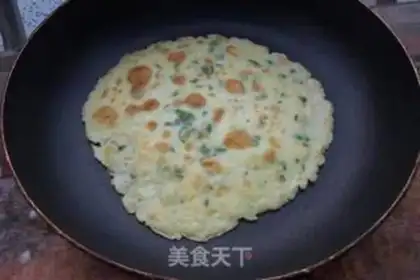Make Mint egg cake step 5