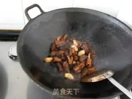 Make Braised eel section step 5