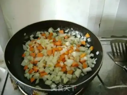 Make Tomato curry chicken step 1