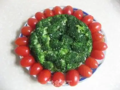 Make garlic broccoli step 9