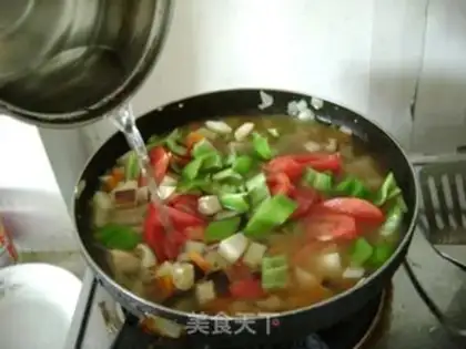 Make Tomato curry chicken step 4